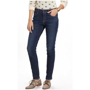 Kut from the Kloth Mid Rise Straight Slim Leg Classic Blue Rinse Jeans sz 4 x 30